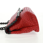 Bottega Veneta Glass Shoulder Bag Intrecciato Nappa with Snakeskin Small - image 3