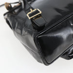 Gucci Vintage Bamboo Backpack Patent Mini - image 9