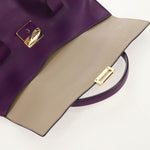 Salvatore Ferragamo Gancini Lock Flap Tote Leather Medium - image 20