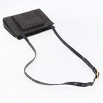 Celine Vintage Macadam Shoulder Bag Canvas Medium - image 8