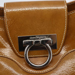 Salvatore Ferragamo Gancini handbag Patent leather - image 13