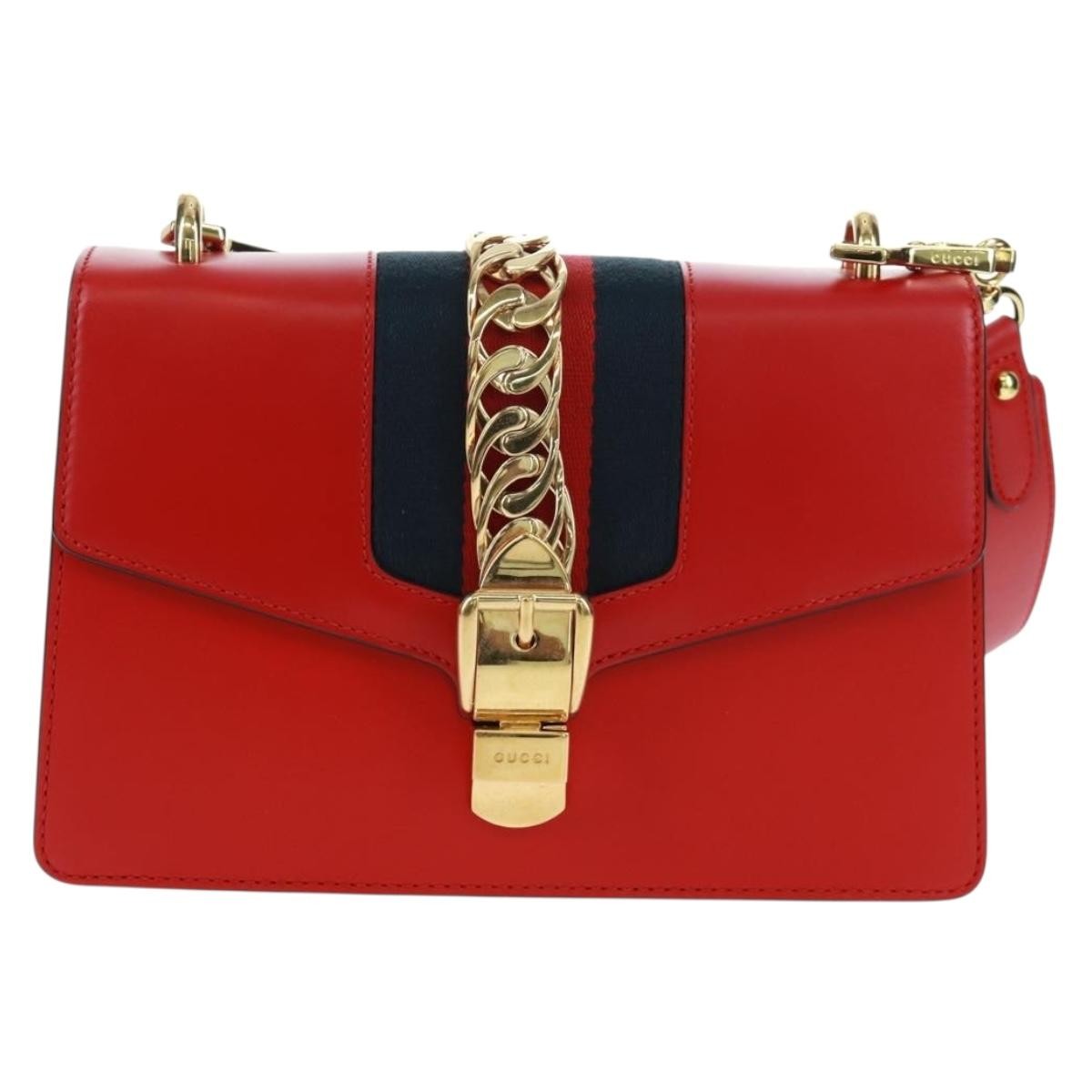 Gucci Sylvie Shoulder Bag Leather Small - image 1