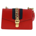 Gucci Sylvie Shoulder Bag Leather Small - image 1