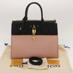 Louis Vuitton City Steamer Handbag Leather MM - image 11