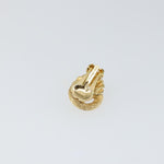 Christian Dior Vintage Round Clip-On Earrings Metal - image 7