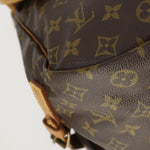 Louis Vuitton Saumur Handbag Monogram Canvas - image 9