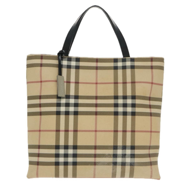 Burberry Nova Check Tote Canvas and Leather - image 1
