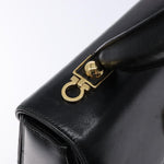 Salvatore Ferragamo Gancini Convertible Top Handle Bag Leather Mini - image 20