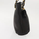 Bally Vintage Chain Shoulder Bag Quilted Leather - image 4