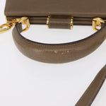 Salvatore Ferragamo Gancini handbag Leather - image 7