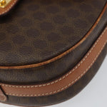Celine Vintage Macadam Shoulder Bag Canvas and Leather - image 11