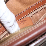 Celine Vintage Macadam Shoulder Bag Canvas and Leather - image 7