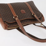 Celine Vintage Macadam Handbag Canvas and Leather - image 15