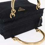 Prada Metal Handles Tote Tessuto Small - image 14