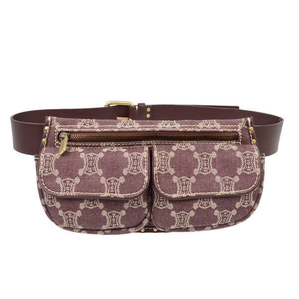 Celine Macadam waist bag Denim - image 1