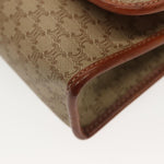 Celine Vintage Macadam Shoulder Bag Canvas and Leather - image 10