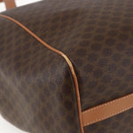Celine Vintage Macadam Shoulder Bag Canvas and Leather - image 11