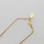 Christian Dior Logo Flower Necklace Metal - image 5