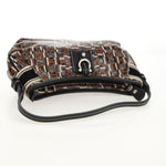 Salvatore Ferragamo Gancini handbag Leather - image 8