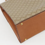Celine Vintage Macadam Handbag Canvas and Leather - image 12