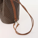 Celine Vintage Macadam Backpack Canvas and Leather - image 6