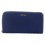 Prada Zip Around Organizer Wallet Saffiano Leather with Applique - image 1