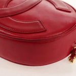 Chanel Vintage Oval CC Tassel Crossbody Bag Leather Mini - image 9