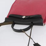 Hermes Herbag Zip Leather and Toile 31 - image 7