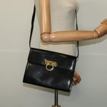 Salvatore Ferragamo Gancini Shoulder Bag Leather - image 13