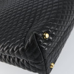 Bally Vintage Handbag Quilted Leather - image 12