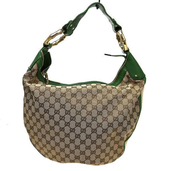 Gucci Bamboo Ring Hobo Guccissima Leather Medium - image 1