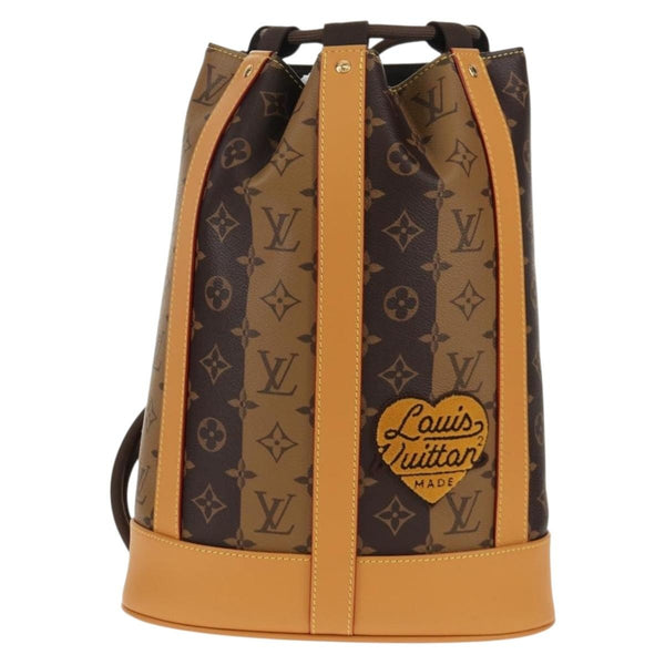 Louis Vuitton Nigo Randonnee Backpack Limited Edition Stripes Monogram Canvas - image 1