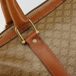 Celine Vintage Macadam Handbag Canvas and Leather - image 20