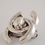 Chanel CC Turnlock Clip-On Earrings Metal - image 7