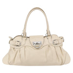 Salvatore Ferragamo Gancini handbag Leather - image 1