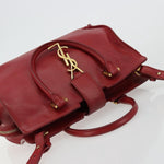 Saint Laurent Monogram Cabas Leather Small - image 13