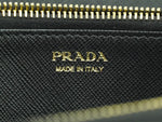 Prada Zip Around Tab Wallet Saffiano Leather Long - image 10