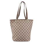 Gucci Vintage Bucket Shopping Tote GG Canvas Small - image 2