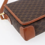 Celine Vintage Macadam Shoulder Bag Canvas and Leather - image 12