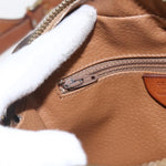 Celine Vintage Macadam Shoulder Bag Canvas and Leather - image 18