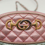 Gucci Trapuntata Camera Shoulder Bag Quilted Laminated Leather Small - image 14