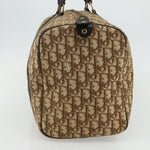Christian Dior Vintage Trotter Boston Bag Diorissimo Canvas Large - image 3