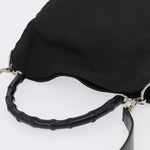 Gucci Vintage Bamboo Handle Bag Nylon - image 8
