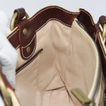 Celine Vintage Macadam Handbag Canvas and Leather - image 19