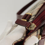 Burberry Nova Check Handbag Nova Check Canvas and leather - image 10