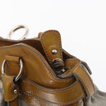 Salvatore Ferragamo Gancini handbag Suede - image 18