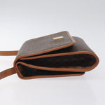 Celine Vintage Macadam Shoulder Bag Canvas and Leather - image 4