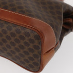 Celine Vintage Macadam Handbag Canvas and Leather - image 10