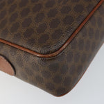 Celine Vintage Macadam Shoulder Bag Canvas and Leather - image 9