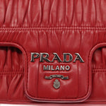 Prada Gaufre Chain Flap Shoulder Bag Nappa Leather Small - image 18
